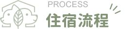 住宿流程